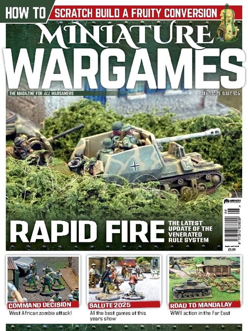 Title details for Miniature Wargames by Warners Group Publications Plc - Available